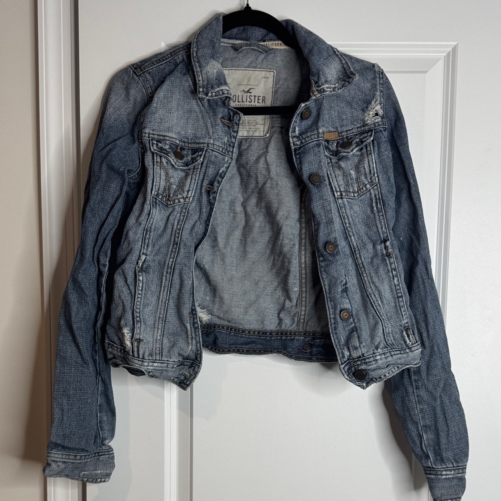 Hollister Women's Classic Blue Jean Jacket